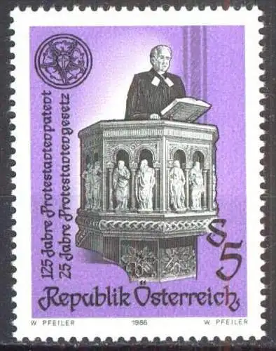 ÖSTERREICH 1986 Mi-Nr. 1864 ** MNH