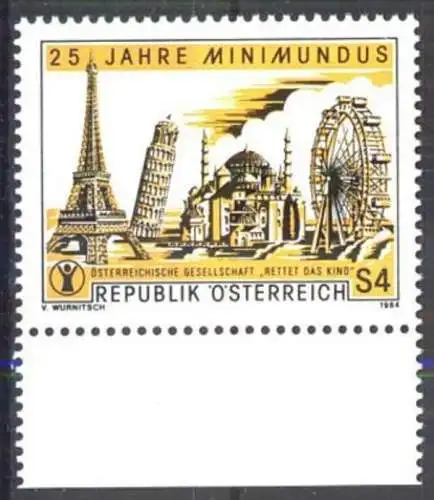 ÖSTERREICH 1984 Mi-Nr. 1783 ** MNH