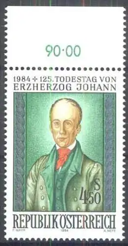 ÖSTERREICH 1984 Mi-Nr. 1774 ** MNH