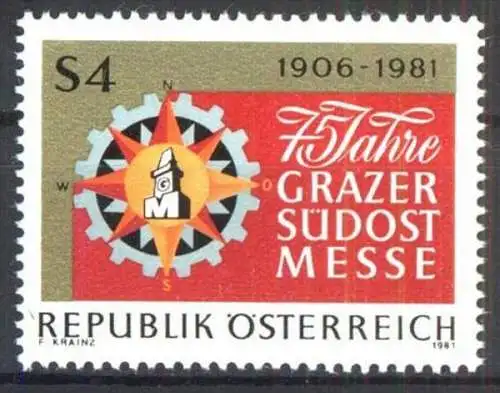 ÖSTERREICH 1981 Mi-Nr. 1682 ** MNH