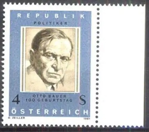 ÖSTERREICH 1981 Mi-Nr. 1678 ** MNH