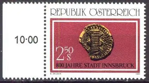 ÖSTERREICH 1980 Mi-Nr. 1647 ** MNH