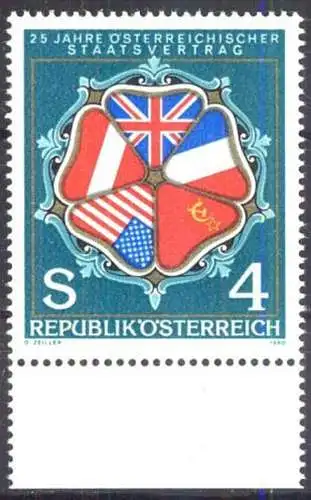 ÖSTERREICH 1980 Mi-Nr. 1641 ** MNH