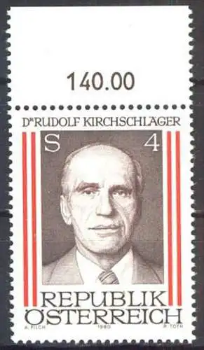 ÖSTERREICH 1980 Mi-Nr. 1635 ** MNH