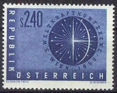 ÖSTERREICH 1956 Mi-Nr. 1026 ** MNH