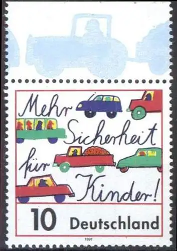 DEUTSCHLAND 1997 Mi-Nr. 1954 ** MNH