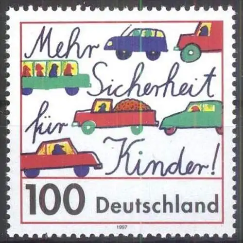 DEUTSCHLAND 1997 Mi-Nr. 1897 ** MNH
