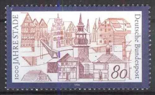 DEUTSCHLAND 1994 Mi-Nr. 1709 ** MNH