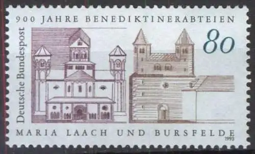 DEUTSCHLAND 1993 Mi-Nr. 1671 ** MNH