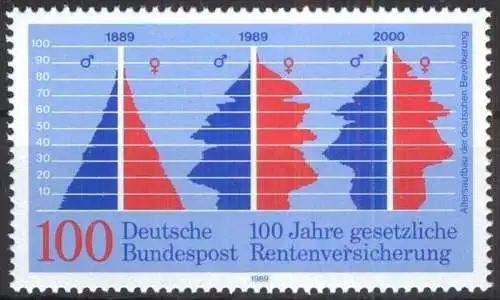 DEUTSCHLAND 1989 Mi-Nr. 1426 ** MNH