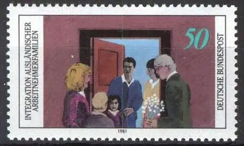 DEUTSCHLAND 1981 Mi-Nr. 1086 ** MNH