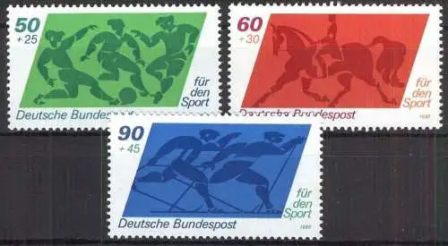 DEUTSCHLAND 1980 Mi-Nr. 1046/48 ** MNH