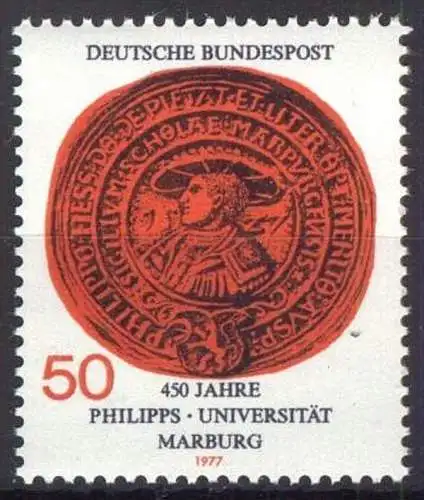 DEUTSCHLAND 1977 Mi-Nr. 939 ** MNH