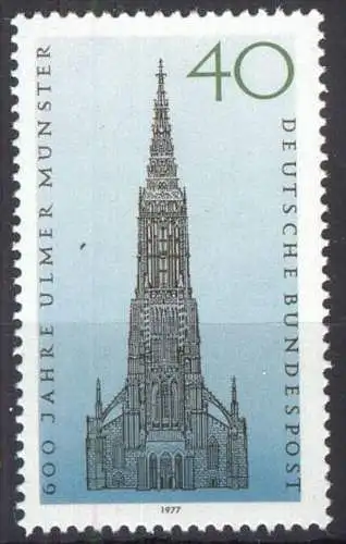 DEUTSCHLAND 1977 Mi-Nr. 937 ** MNH