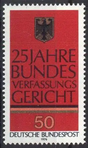 DEUTSCHLAND 1976 Mi-Nr. 879 ** MNH