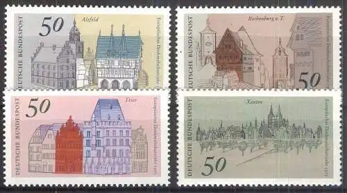 DEUTSCHLAND 1975 Mi-Nr. 860/63 ** MNH