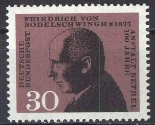 DEUTSCHLAND 1967 Mi-Nr. 537 ** MNH