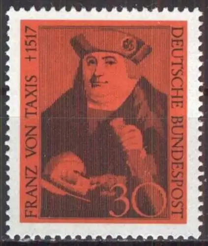 DEUTSCHLAND 1967 Mi-Nr. 535 ** MNH