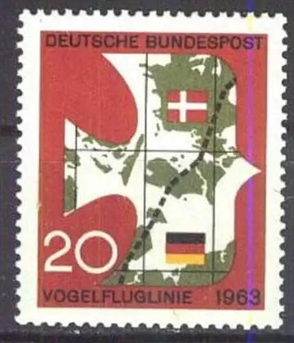 DEUTSCHLAND 1963 Mi-Nr. 399 ** MNH