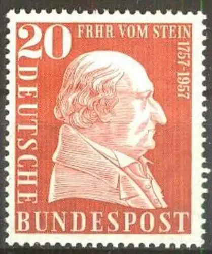 DEUTSCHLAND 1957 Mi-Nr. 277 ** MNH