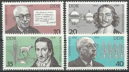 DDR 1977 Mi-Nr. 2199/02 ** MNH