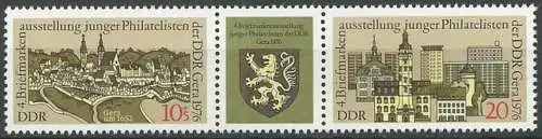 DDR 1976 Mi-Nr. 2153/54 ** MNH