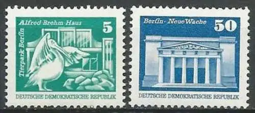 DDR 1974 Mi-Nr. 1947/48 ** MNH