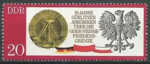 DDR 1970 Mi-Nr. 1591 ** MNH