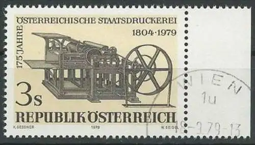 ÖSTERREICH 1979 Mi-Nr. 1620 o used - aus Abo