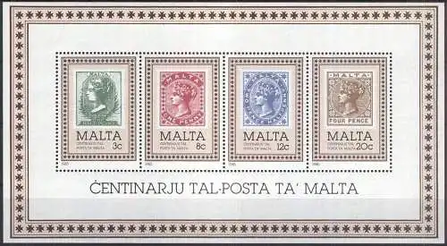 MALTA 1985 Mi-Nr. Block 8 ** MNH