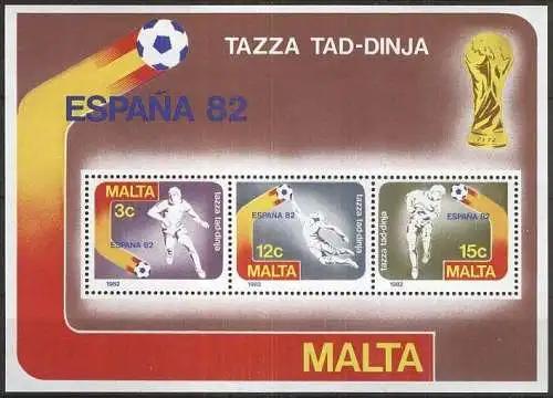 MALTA 1982 Mi-Nr. Block 7 ** MNH