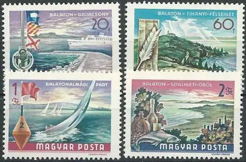 UNGARN 1968 Mi-Nr. 2417/20 A ** MNH