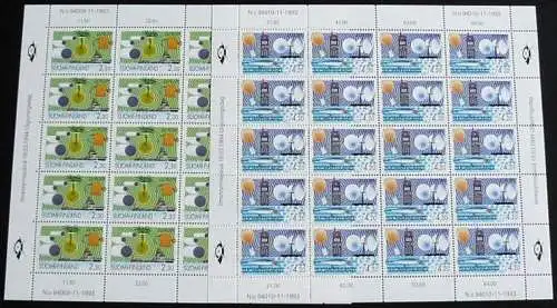 FINNLAND 1994 Mi-Nr. 1248/49 Kleinbogen ** MNH