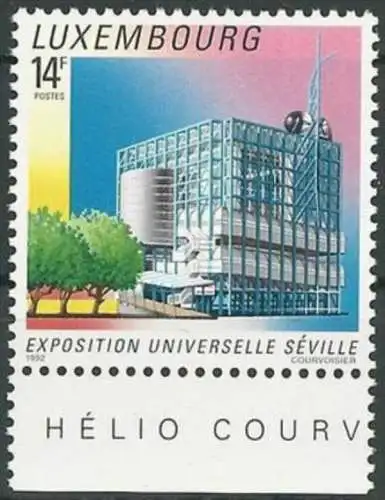 LUXEMBURG 1992 Mi-Nr. 1298 ** MNH