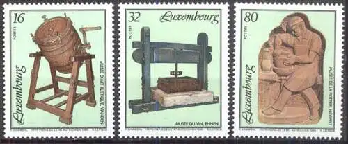 LUXEMBURG 1995 Mi-Nr. 1377/79 ** MNH