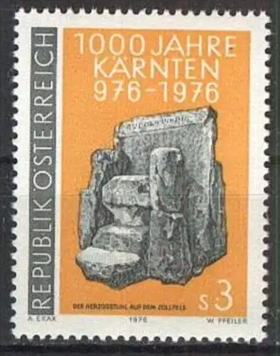 ÖSTERREICH 1976 Mi-Nr. 1511 ** MNH