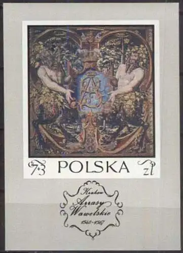 POLEN 1970 Mi-Nr. Block 44 ** MNH