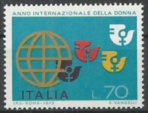 ITALIEN 1975 Mi-Nr. 1491 ** MNH