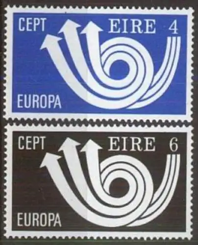 IRLAND 1973 Mi-Nr. 289/90 ** MNH