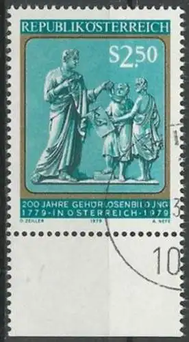 ÖSTERREICH 1979 Mi-Nr. 1606 o used - aus Abo