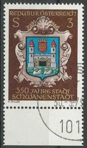 ÖSTERREICH 1977 Mi-Nr. 1552 o used - aus Abo