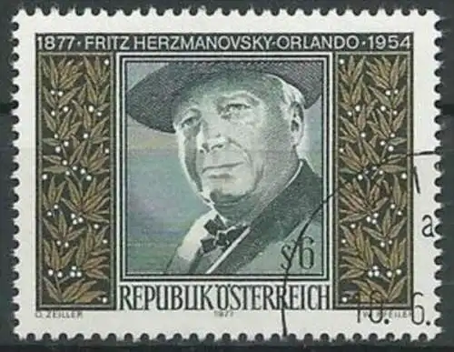 ÖSTERREICH 1977 Mi-Nr. 1547 o used - aus Abo