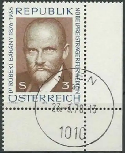 ÖSTERREICH 1976 Mi-Nr. 1509 Eckrand o used - aus Abo