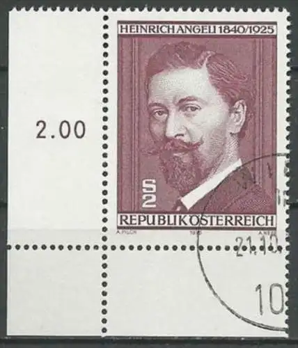 ÖSTERREICH 1975 Mi-Nr. 1494 Eckrand o used - aus Abo