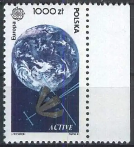 POLEN 1991 Mi-Nr. 3331 ** MNH - CEPT