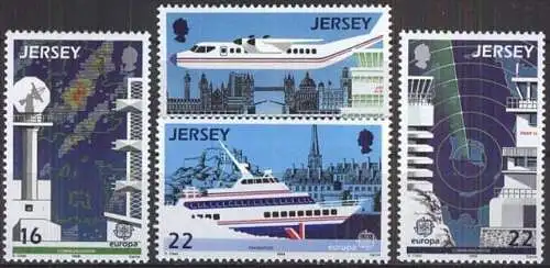JERSEY 1988 Mi-Nr. 435/38 ** MNH - CEPT