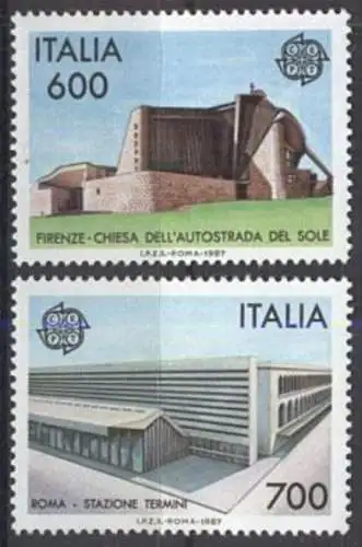 ITALIEN 1987 Mi-Nr. 2010/11 ** MNH - CEPT