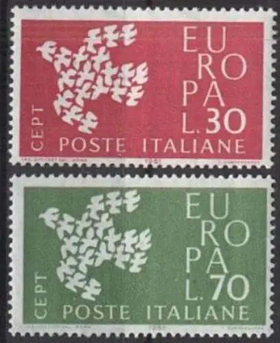 ITALIEN 1961 Mi-Nr. 1113/14 ** MNH - CEPT