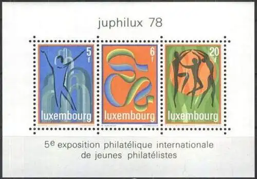 LUXEMBURG 1978 Mi-Nr. Block 12 ** MNH