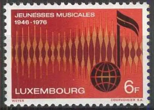 LUXEMBURG 1976 Mi-Nr. 932 ** MNH